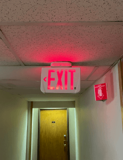 Exit & Emergency Light